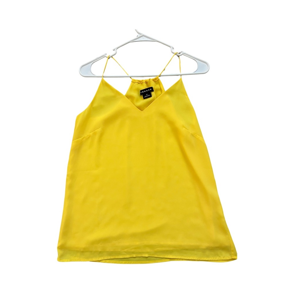 TROUVÉ Yellow Top, Size: XS